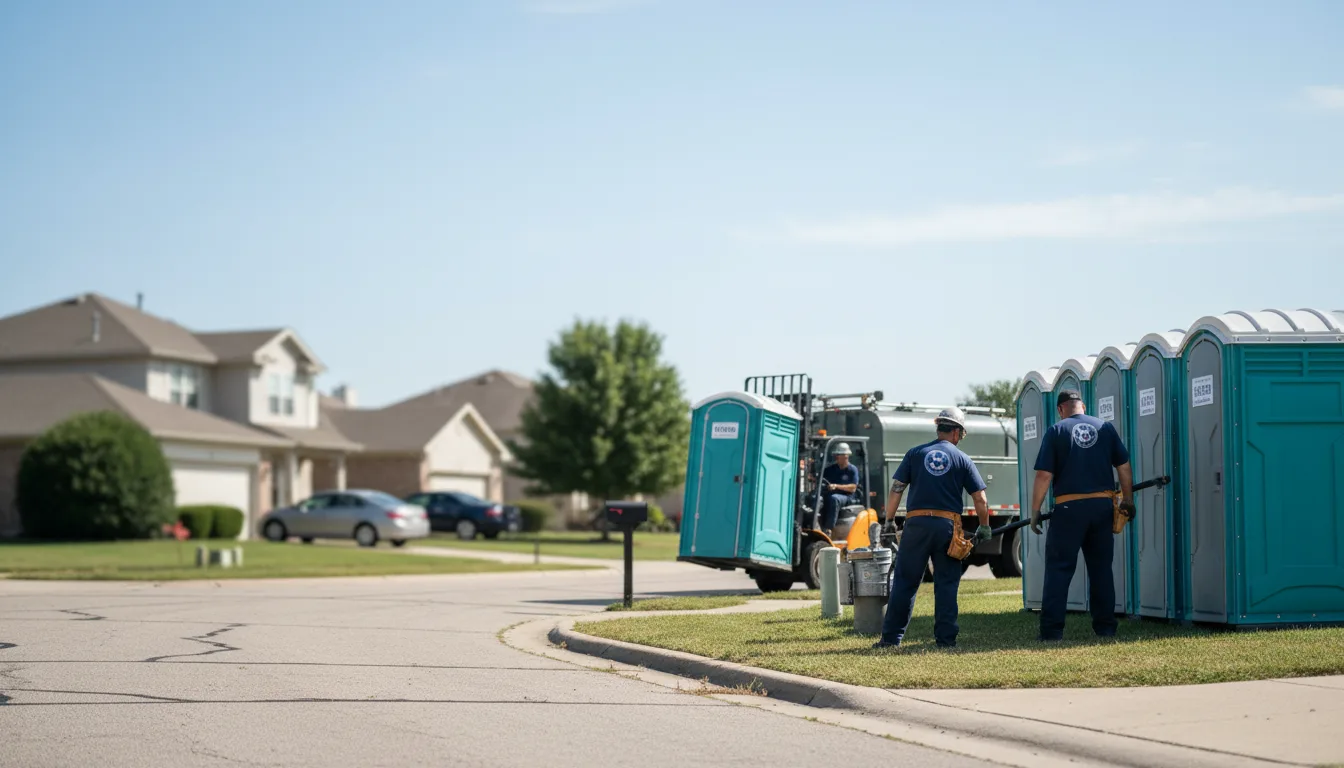 Porta Potty Rental in Caspian, MI near me